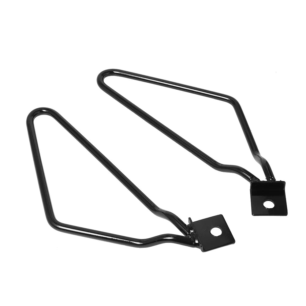 Barre de support chromée pour sacoche cavalière de Harley-Davidson Dyna - vue 3