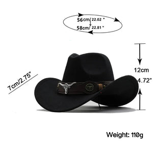 Chapeau cowboy western - vue 2