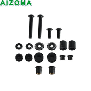 Kit d'entretoises anti-turbulence pour pare-brise - Harley Softail Low Rider S, Street Bob – photo 14/16