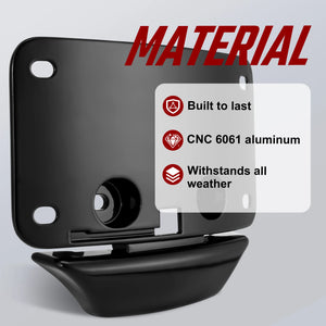 Support de plaque d'immatriculation profil bas pour Harley-Davidson CVO Street Glide, CVO Road Glide, Street Glide, Road Glide – photo 3/7