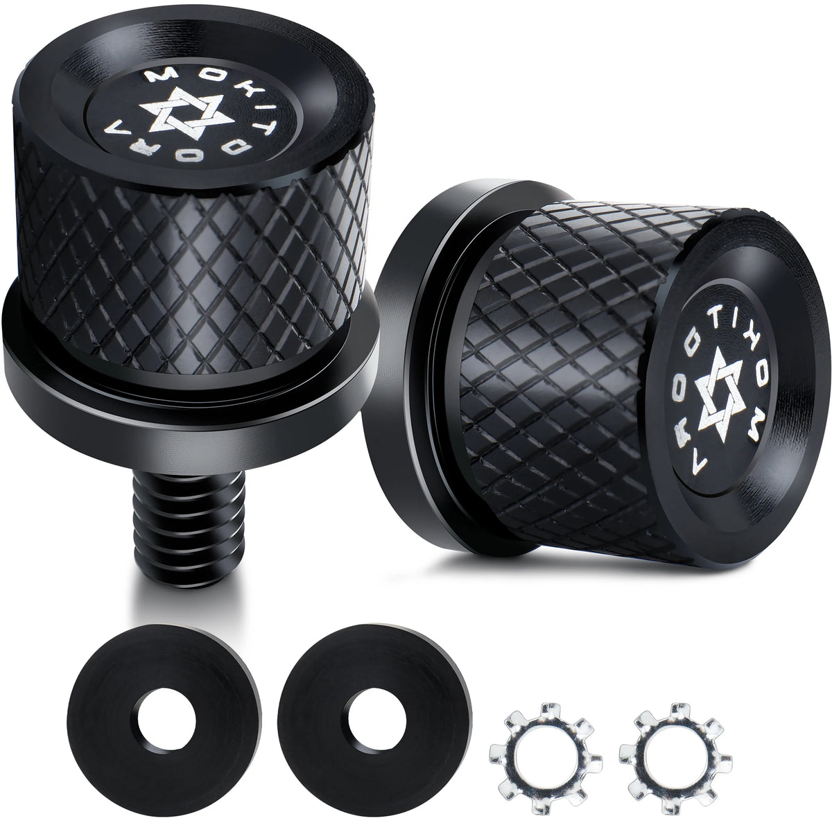 Boulons de Selle Moletés (Filetage 1/4-20) - Harley-Davidson Touring, Softail, Dyna, Sportster 1996 et plus – photo 12/12