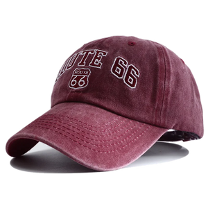 Casquette snapback brodée Route 66 - vue - vue 12