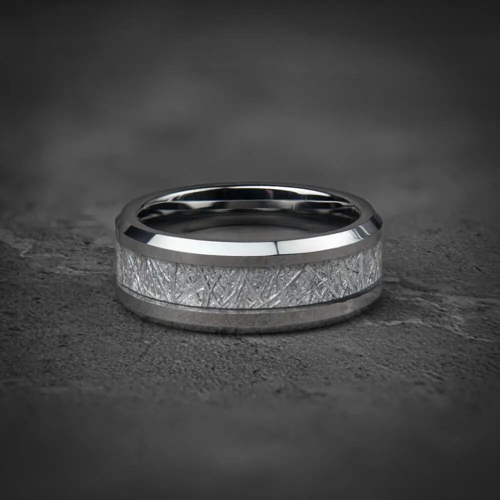 Bague en acier inoxydable tête de mort et rose - vue 13