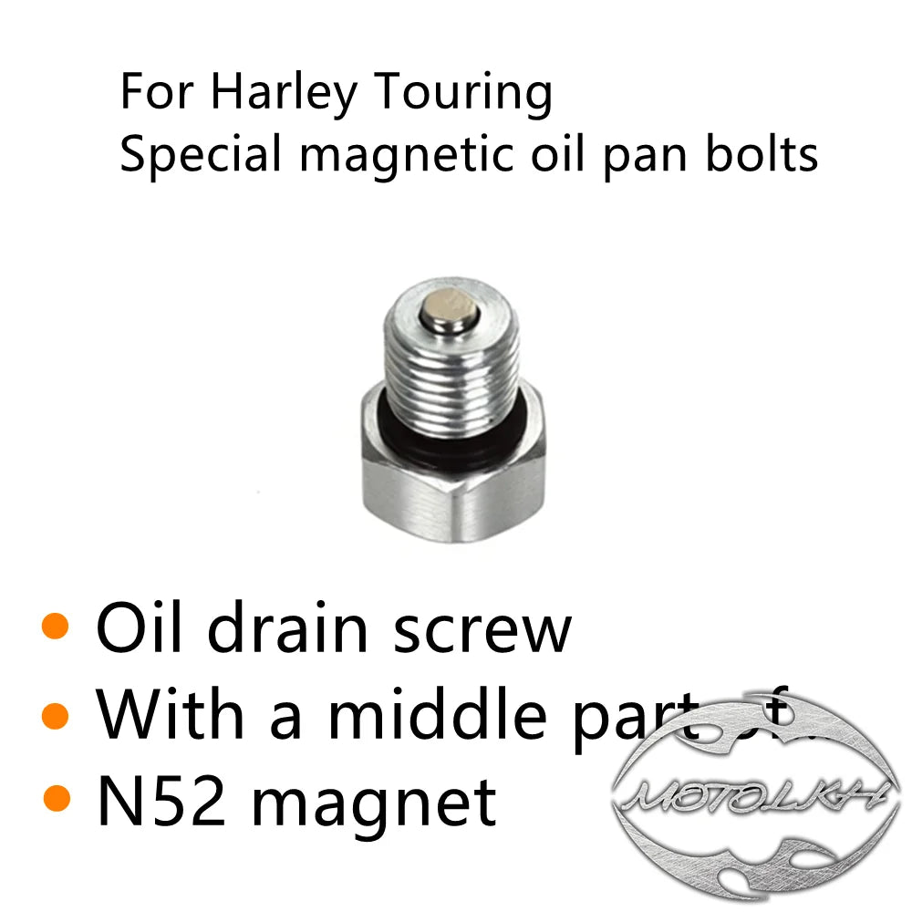 Bouchon de vidange magnétique pour Harley Touring - vue 3