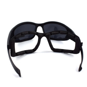 Lunettes tactiques camouflage avec verres interchangeables pour moto - vue 4