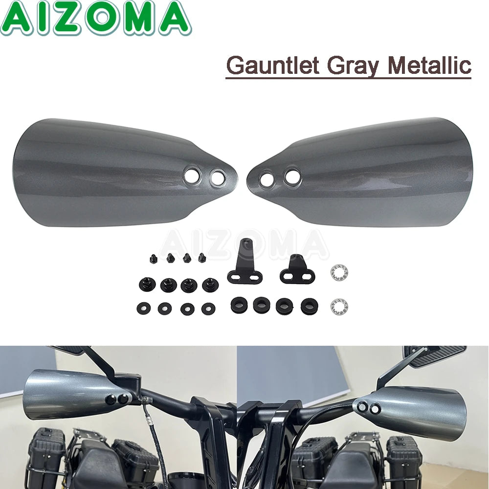 Protège-mains peints pour Harley Touring - vue 7