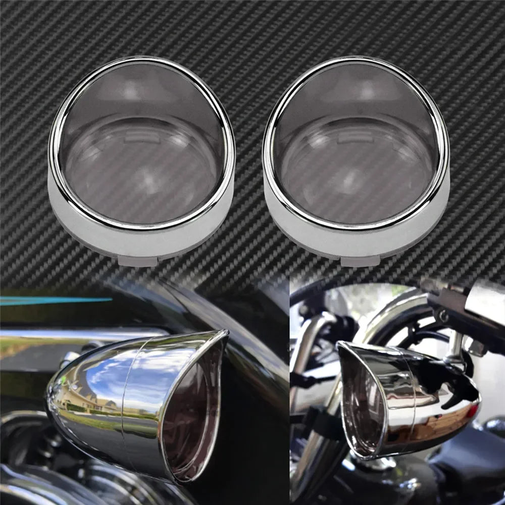 Visières de clignotants pour Harley Touring, Softail, Sportster - vue 6
