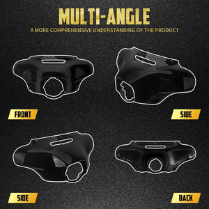 Carénage Extérieur de Phare Batwing - Harley-Davidson Touring Street Glide, Ultra Limited, Electra Glide 2014 et plus – photo 2/7