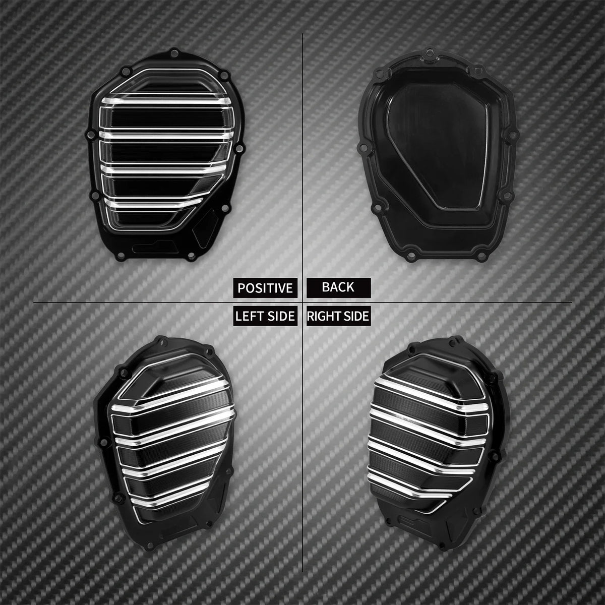 Cache Distribution Décoratif (Cam Cover) - Harley-Davidson M8 Touring Electra, Street, Road Glide, FLHR/FLHT/FLHRC/FLHTK 2017-2025 – photo 2/9