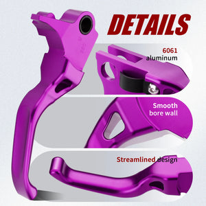 Kit de leviers de frein et d'embrayage en aluminium pour Harley-Davidson Sportster, Touring, Dyna, Softail 1996-2013 – photo 5/14