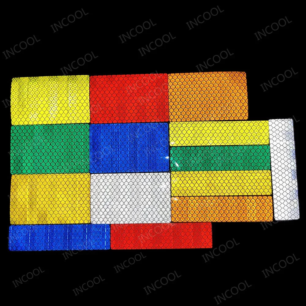 Bande chevron réfléchissante velcro pour blouson de moto - vue 4