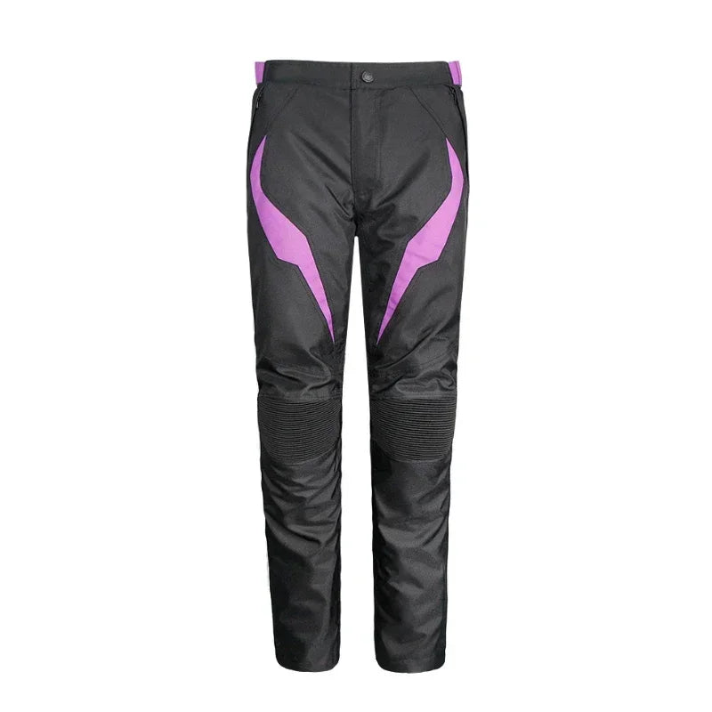 Blouson moto femme d'hiver avec doublure polaire - vue 10