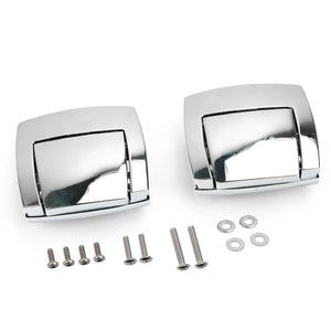 Kit de loquets et charnières chromés pour top case Harley - vue 2