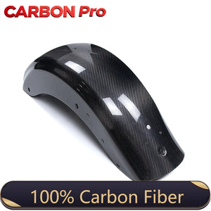 Garde-boue arrière en fibre de carbone pour Harley Touring - vue 1