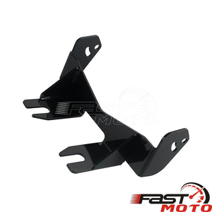 Support noir en acier pour phare additionnel de moto Harley-Davidson - vue 4
