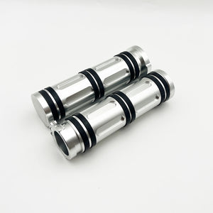 Kit repose-pieds CNC, poignées et pointes de sélecteur en aluminium pour Harley-Davidson Softail, Sportster 883, 1200, Touring, Road King, Dyna – photo 7/16