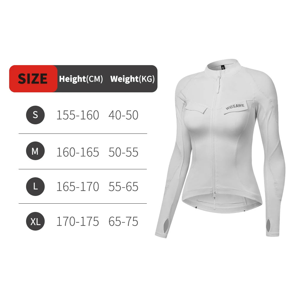 Blouson moto femme WOSAWE noir doublure chaude - vue 10