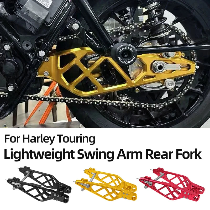Bras Oscillant Arrière (Swing Arm) CNC Aluminium - Harley-Davidson Touring 2009 et plus récent – photo 1/12