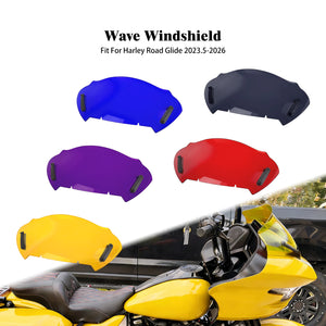 Pare-brise vague pour Harley-Davidson Touring Road Glide - vue 1
