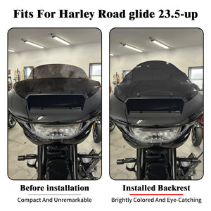 Pare-brise déflecteur de vent coloré pour Harley-Davidson Road Glide - vue 2