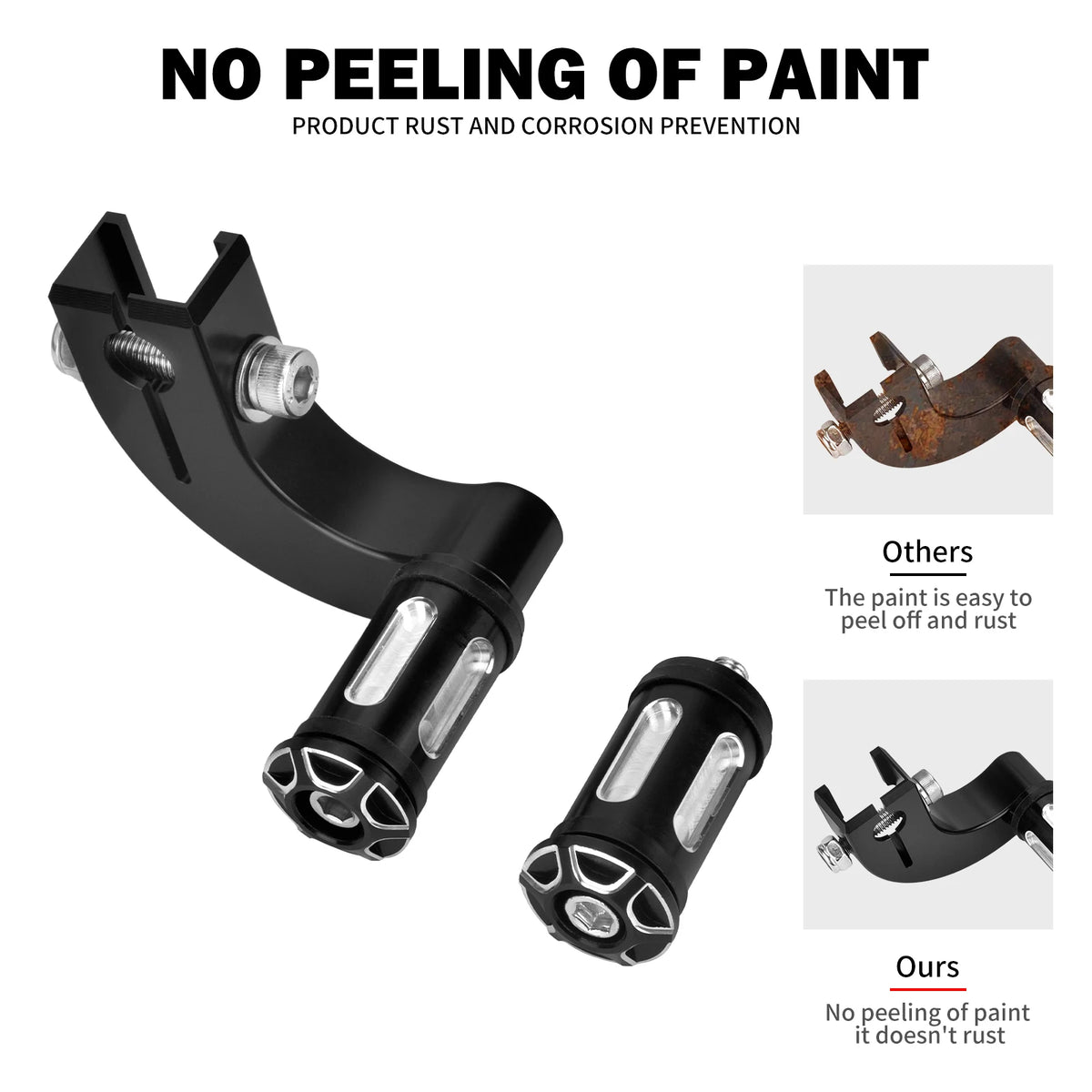 Levier de sélecteur de vitesse en aluminium pour Harley-Davidson Softail - vue 3