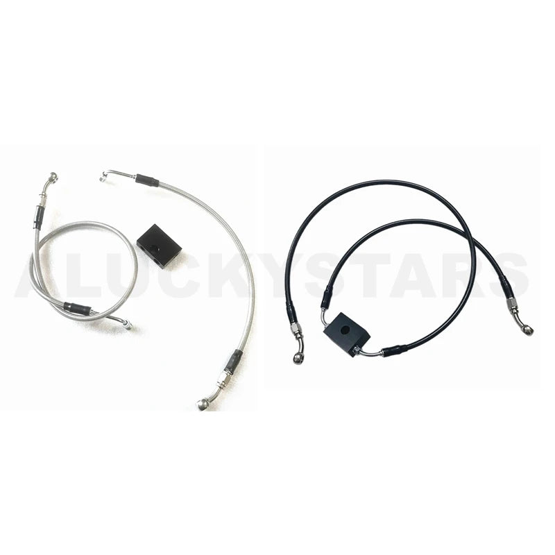 Kit de durite de frein avant d'extension ABS pour Harley-Davidson Sportster Iron XL 883, 1200, X48, 72V, XL1200T, XL1200C – photo 1/18