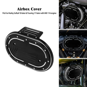 Couvercle de boîte à air ovale pour Harley M8 Touring Softail - vue 7
