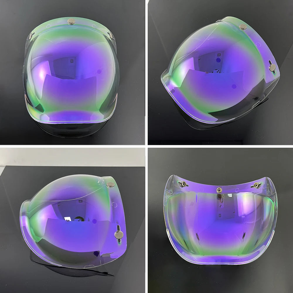 Visière Bulle Relevable pour Casque Jet Haute Résistance - vue 7