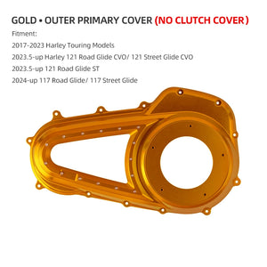 Cache de Carter Primaire (Outer Primary / Derby Cover) Aluminium - Harley-Davidson Touring Road Glide & Street Glide 2017-2024 – photo 9/24