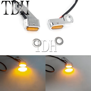 Mini clignotants LED de guidon pour Harley Sportster - vue 9