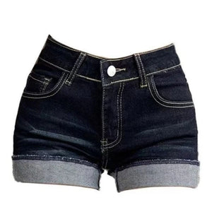 Short simili cuir noir taille basse style rétro Y2K - vue 9