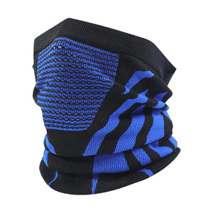 Cache-visage coupe-vent motif zèbre pour la conduite moto en hiver - vue 8
