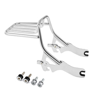 Porte-bagages biplace avec kit de fixation pour Harley Softail Heritage, Street Bob, Deluxe 2018-2025 - vue 8