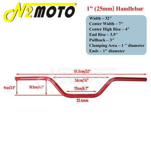 Guidon moto noir style club pour Harley-Davidson - vue 18