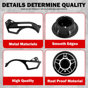 Cache supérieur de poulie moteur - Harley Sportster S 1250S 2021-2022, Nightster RH975 2022 – photo 6/7