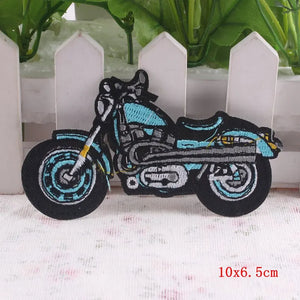 Écusson brodé biker/punk thermocollant - vue 18
