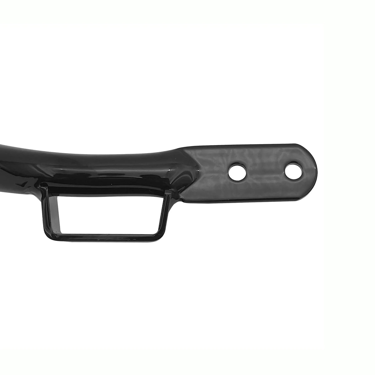 Support de sacoche noir brillant sur une Harley-Davidson Touring - vue 6