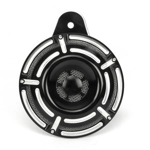 Klaxon 110 dB avec cache aluminium pour Harley Big Twin - vue 6