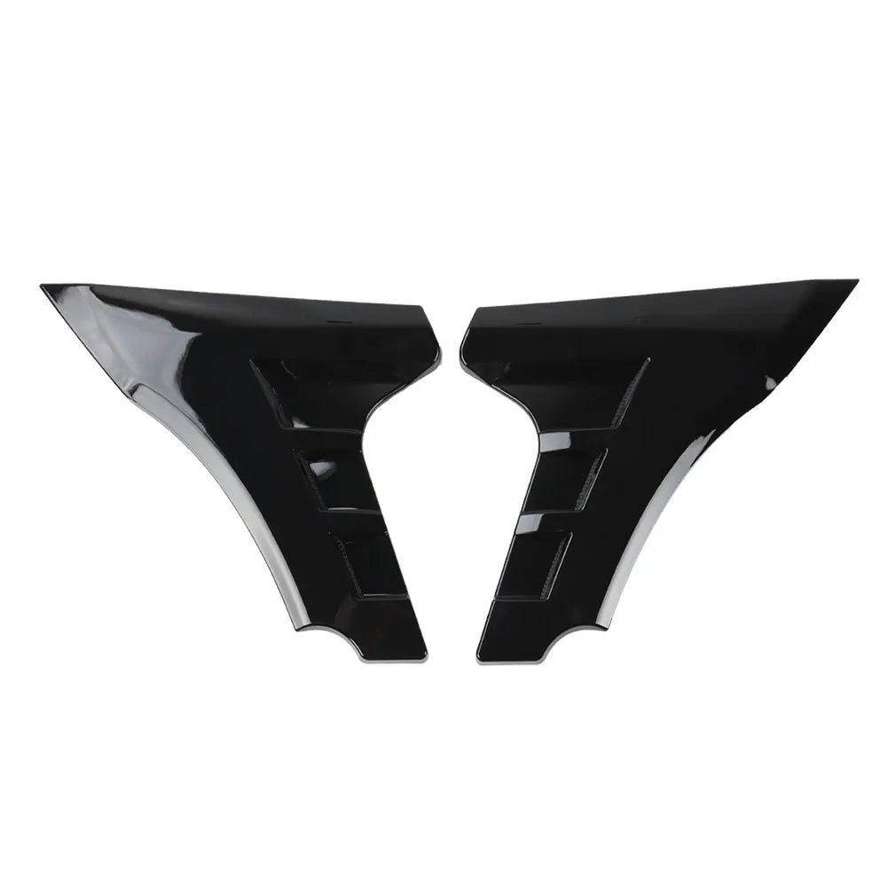 Support de spoiler latéral de carénage noir pour Harley Road Glide - vue 5