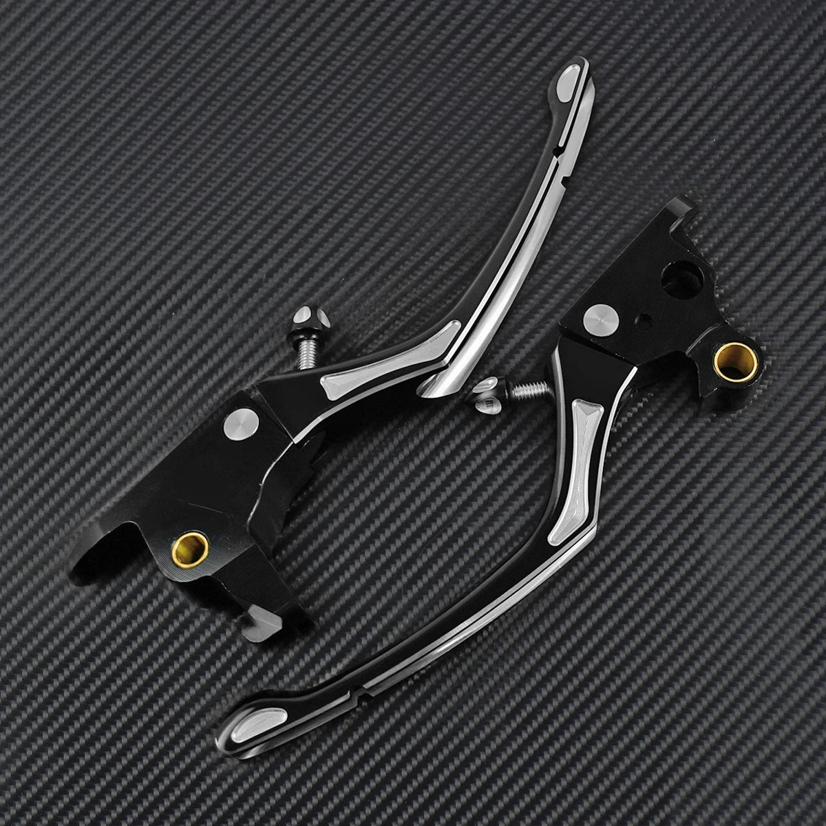Levier de frein/embrayage réglable CNC - Harley Softail Heritage, Breakout, Street Bob FXLR, Deluxe FLSB 2015-2017 – photo 7/7