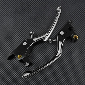 Levier de frein/embrayage réglable CNC - Harley Softail Heritage, Breakout, Street Bob FXLR, Deluxe FLSB 2015-2017 – photo 7/7