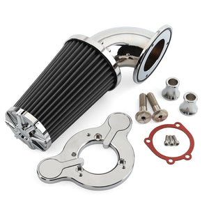 Kit filtre à air complet coude pour Harley Sportster XL 883 1200 - vue 12