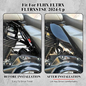 Anneaux de Finition Type Visière pour Clignotants Plats (2 pièces) - Harley-Davidson Touring, Softail FL, Road King – photo 2/15
