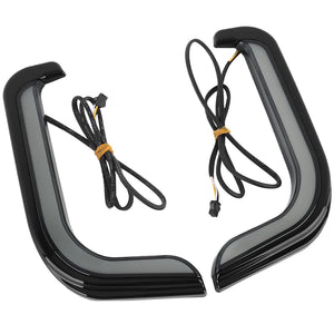 Feux LED de grilles de carénage inférieur pour Harley Touring - vue 8