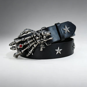 Ceinture simili cuir style rétro bohème rock - vue 7