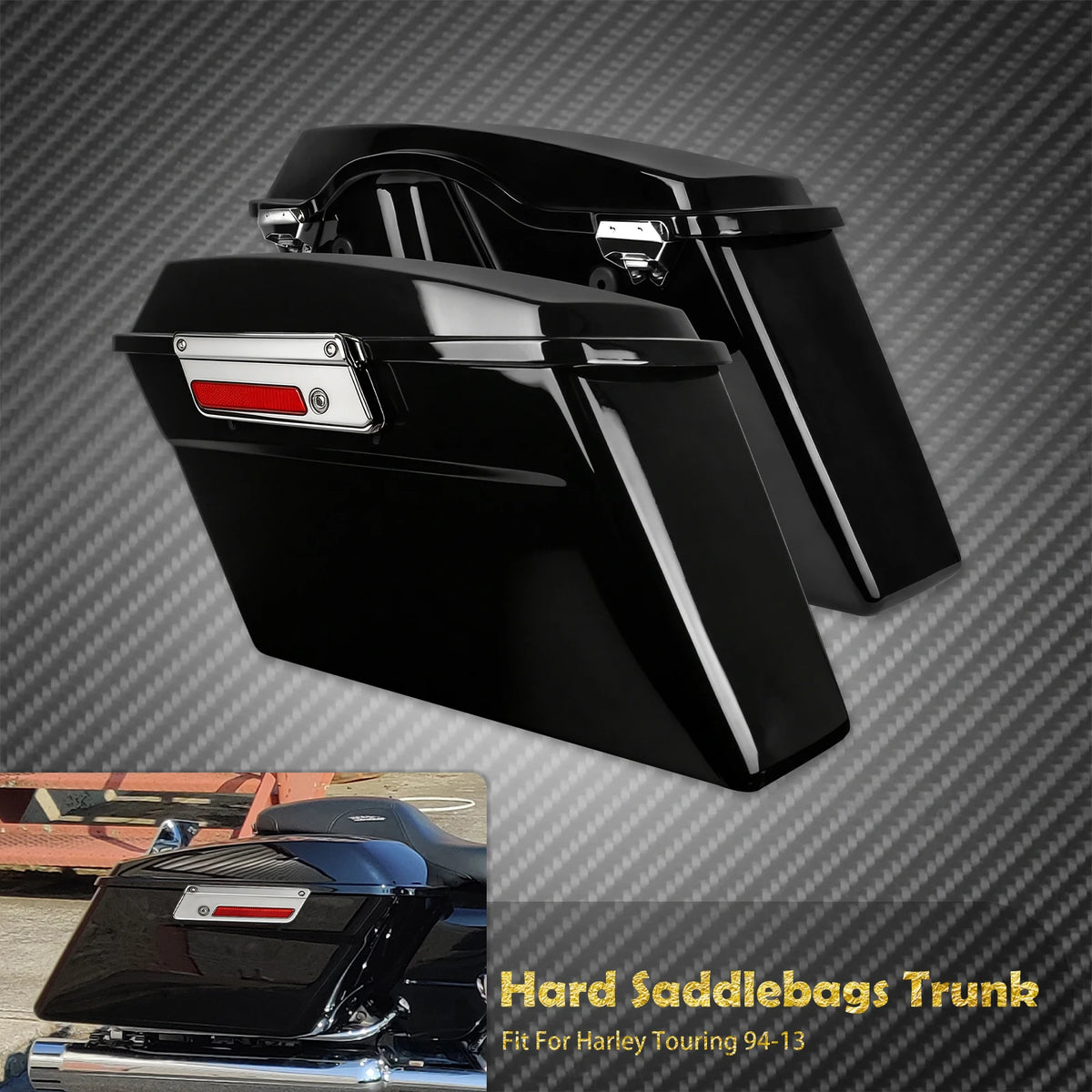 Kit de Caches Fourche Avant (Supérieurs et Inférieurs) - Harley-Davidson Softail Breakout 2018-2025 – photo 7/8