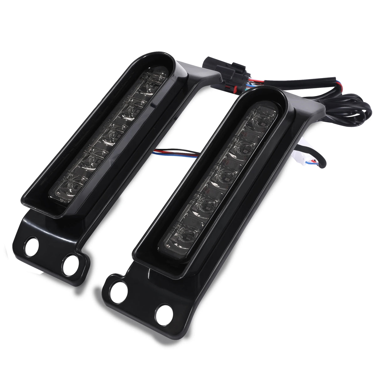 Feux LED de supports de sacoches pour Harley Touring - vue 1