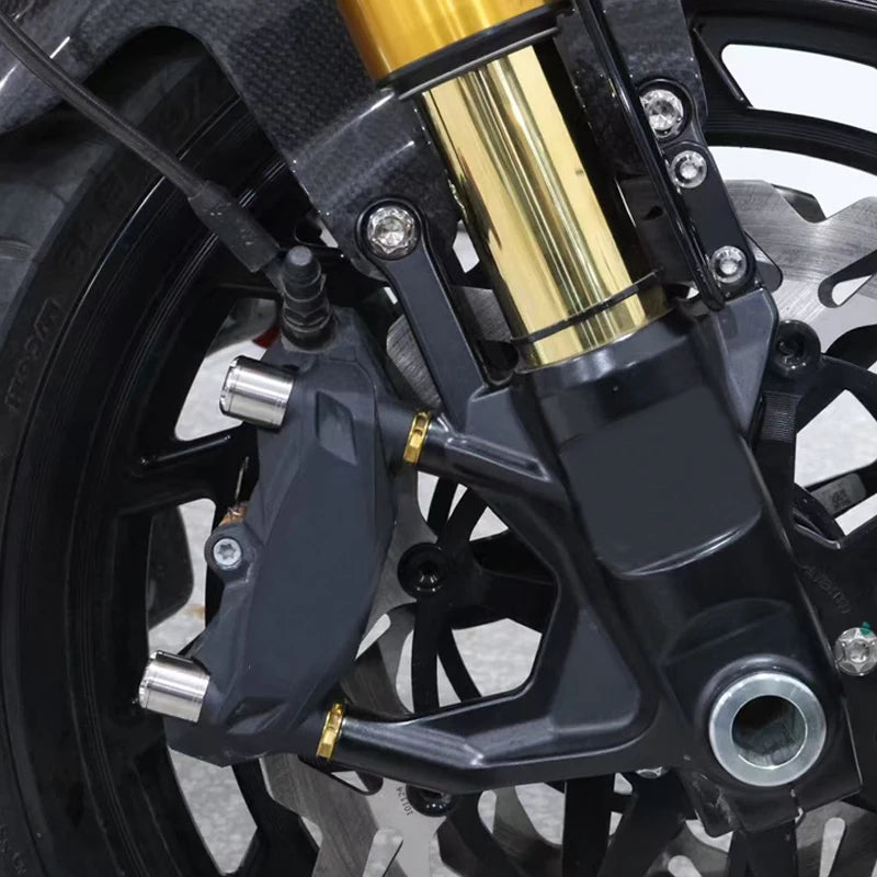 Boulons Titane Étrier/Garde-boue Avant Antivol pour Harley 121 CVO/ST, 117 Road/Street Glide – photo 4/26