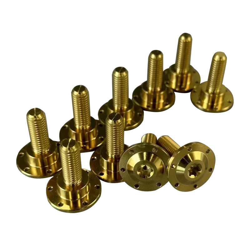 Kit de Boulons de Disque de Frein Avant en Titane pour Harley Touring 2014-2024 – photo 5/12