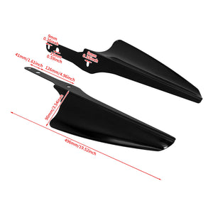 Déflecteur de Vent pour Fourche Avant (Fork Wind Deflector) - Harley-Davidson Touring 1995-2023 – photo 6/8